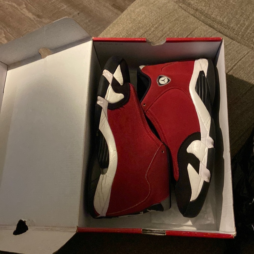 Jordan 14 gym red